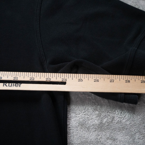 Vintage COOGI Men 2XL XXL Black White Embroidered Logo Polo Short Sleeve Shirt - Picture 7 of 9